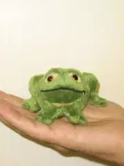 NEW PLUSH SOFT TOY Puppet Company 2127 Mini Frog Finger Puppet 7cm