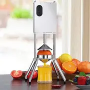 Electric Citrus Juicer Machine, Commercial Stainless Steel Orange Juice Squeezer Machine, Cold Press Juicer Machine, 120mm Juicing Diameter for Orange, Lemon, Home, Grapefruit juice