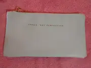 NEW SIMPLIFIED BY EMILY LEY PENCIL POUCH IN GRACE NOT PERFECTION