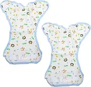 [Totority] Newborn Training Pants 2pcs Cartoon Nappy Pants Comfortable Cotton Baby Briefs