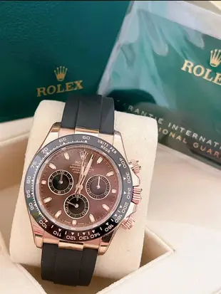 #史丹力名錶交流 勞力士 116515 巧克力 DAYTONA 迪通拿 116515LN 玫瑰金 ROLEX