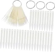 WOFASHPURET 160Pcs Nail Color Plates Practice Tips Display Board for Nail Art Designs for Salon Use and of Nail Polish Colors