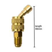 2PCS Brass R410a Adapter Is Suitable For Mini Split HVAC System Quick Female Co