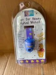 Winnie The Pooh Cute TIME FOR HUNNY Pop-Up Digital Wristwatch By Fantasma MIP