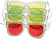 OSOLADY 4pcs Gel Eye Mask Heat Cold Therapy Mask Hot Cold Compress Pack Mask