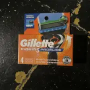 Gillette Fusion5 Proglide Razor Blades 4- Pack