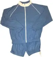 NWT Big and Tall 4X Big Light Blue CANADA-Made Terry Lounging Warm Up Suit