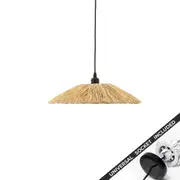 Snap Lighting Lucia Raffia Grass Downlight to Pendant Light Conversion Kit