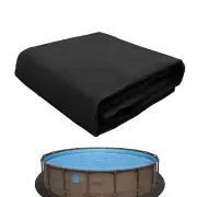 Above Ground Pool Liner Pad 13ft Swimming Pool Ground Mat Dustproof Pool Pad