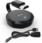 MAXZIQF Wireless HDMI Bluetooth Adapter, 4K Ultra HD Streaming Dongle for TV, Free Access to All Channels, Stream from Android/iOS/Windows/Mac to HDTV, Compact and Easy to Use
