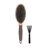 Paddle Hair Brush Scalp Massage Wide Tooth Beard Grooming Multifunctional De CHW