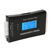 20+4 Pin LCD Power Supply Tester for ATX, ITX, BTX, PCI-E, SATA, HDD