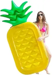 Chamgeco Giant Inflatable Pool Float, Inflatable Raft Pool Floats for Summer, Pool Lounger, Pool Accessories, Lake Floats & Pool Toys, Fun Swimming Tools for Pool Lake Beach Party