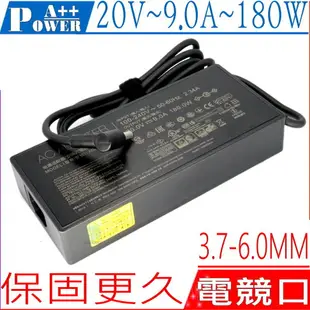 ASUS 180W 充電器(電競機) 適用 華碩 20V,9A,GM510,GM510GM,GM510G,W700G1T,GL703G,GL703GM,GU501GM,G531G,G531GD,G531GT,GA502DU,GA502IU