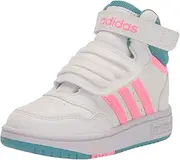 [adidas] Unisex-Baby Hoops 3.0 Mid (Toddler) Basketball Shoe