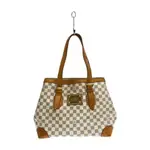 LOUIS VUITTON 路易威登 托特包 格紋DAMIER AZUR HAMPSTEAD MM 白色 PVC 20