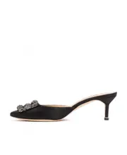 High-heeled Muller shoes 37.5,38,39,36.5 Black