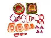 Geometric Shaped Clay/Cookie Cutter Bundle, Jewelry Making, 32 Pieces