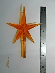 New 4" Large GOLD Star Topper for Ceramic Christmas Tree