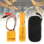 CABLE FINDER TONE GENERATOR PROBE TRACKER WIRE NETWORK TESTER TRACER KIT TOOL ~