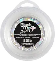 Black Magic Supple Trace Leader 80lb 80m