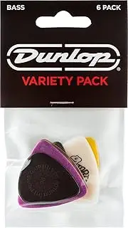 Jim Dunlop Picks PVP117 Variety - Bass Picks - Player Pack 6 Picks