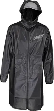 Leatt Mud, coat , color: Black/Silver , size: One Size