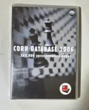 PC cd-rom Corr Database 2006 Chessbase 588.000 correspondence games