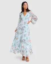 [Belle & Bloom] In Your Dreams Maxi Dress - Light Blue