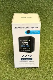 NEW Shot Scope H4 GPS Golf Handheld + Performance Tracking *Authorized Dealer*