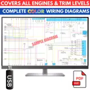 2008 Buick Lucerne Complete Electrical Color Wiring Diagram Manual USB