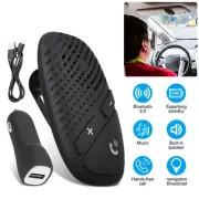 Sun Visor Wireless Hands Free Car Kit Speakerphone Speaker Phone for Bluetooth