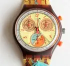 SWATCH CHRONO 1994 - SCO100 - DANCING FEATHERS - New