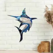 Metal Marlin Wall Decor Sport Fish Metal Wall Marlin Sailfish Sculpture
