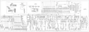 1958 Williams Club House Pinball Machine EM Schematic