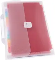 ROMISBABA Organizer Folder Accordion Document Holder Multi Layer Receipt Folder for Home Office and School Supplies