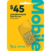 Optus $45 Prepaid SIM Starter Kit