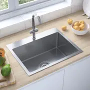 148760 Handmade Kitchen Sink Stainless Steel