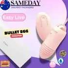 Bullet Vibrator Remote Control Wearable Love Egg Clit G Spot Stimulator Sex Toy