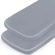 Bassinet Sheets for Baby Boy Girl, Satin Bedside Sleeper Sheets to Fit Mika Micky&Baby Delight&Dream On Me&Baby Joy Bassinet, Bassinet Sheet for Baby Hair (33"x20"x5") Silk Bassinet Sheets, Grey
