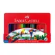 【Faber-Castell】輝柏 水彩色鉛筆 附水彩筆 鐵盒 48色 /盒 115939
