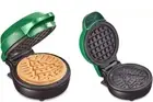 Bella Mini Waffle Maker, Gingerbread Green