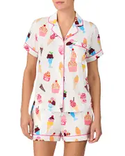 kate spade new york Jersey Boxer Pajama Set