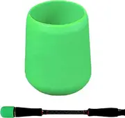 Fishing Rod End Cap,Silicone End Protector for Fish Pole - High Elasticity Anti Slip Fishing Tackle Gear Shock Absorber Accessories for Beginners Enthusiasts