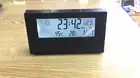 LCD Electric Desk Alarm Clock with Calendar and Digital Temperature Humidity
