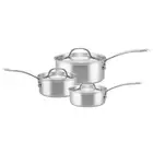 Essteele Per Amore Clad Stainless Steel Induction 3 Piece Saucepan Set