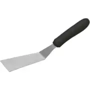 Grill Spatula with Offset Black Polypropylene Handle 4 1/4" x 2 3/16"