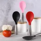Stand-up Stainless Steel Spatula Serving Spoons Rice Scooper Rice Paddle