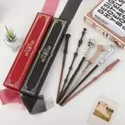 21styles Harry Magic Wand with Hot Stamping Ribbon Box Character Cards Resin Mat
