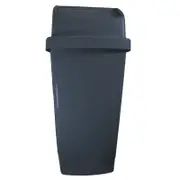 Icon Plastics 59L Charcoal Push Top Tidy Bin